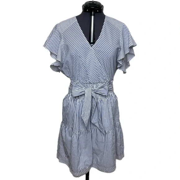 Parker Striped Tie Dress Dresses